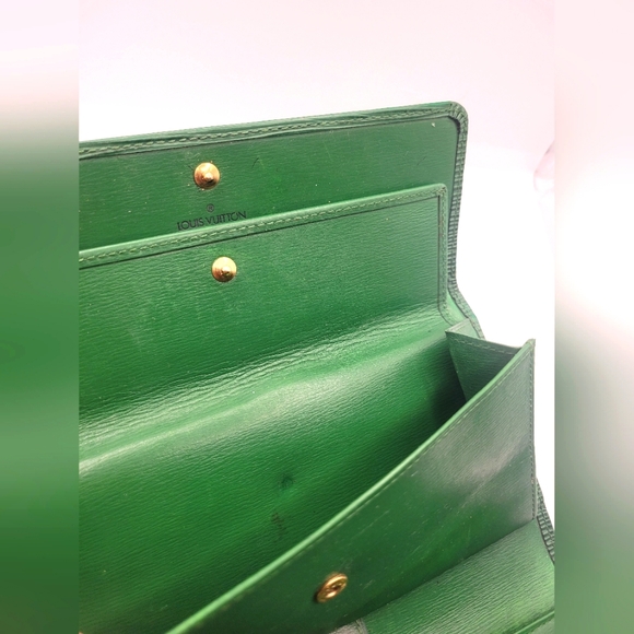 Louis Vuitton LV Epi Leather Long Sarah Wallet - Picture 6 of 7